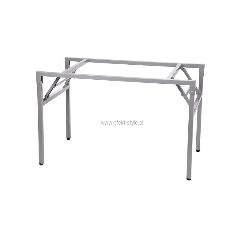Stelaż składany do stołu i biurka 24/A-P - aluminium 136x66 cm