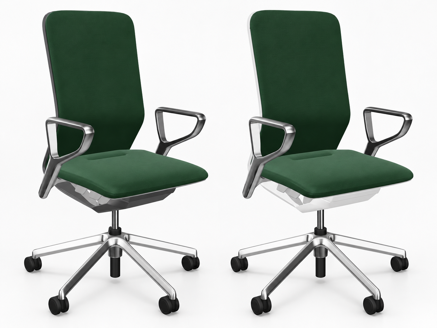 Fotel ergonomiczny sędziowski i gabinetowy niski YouTEAM bez zagłówka