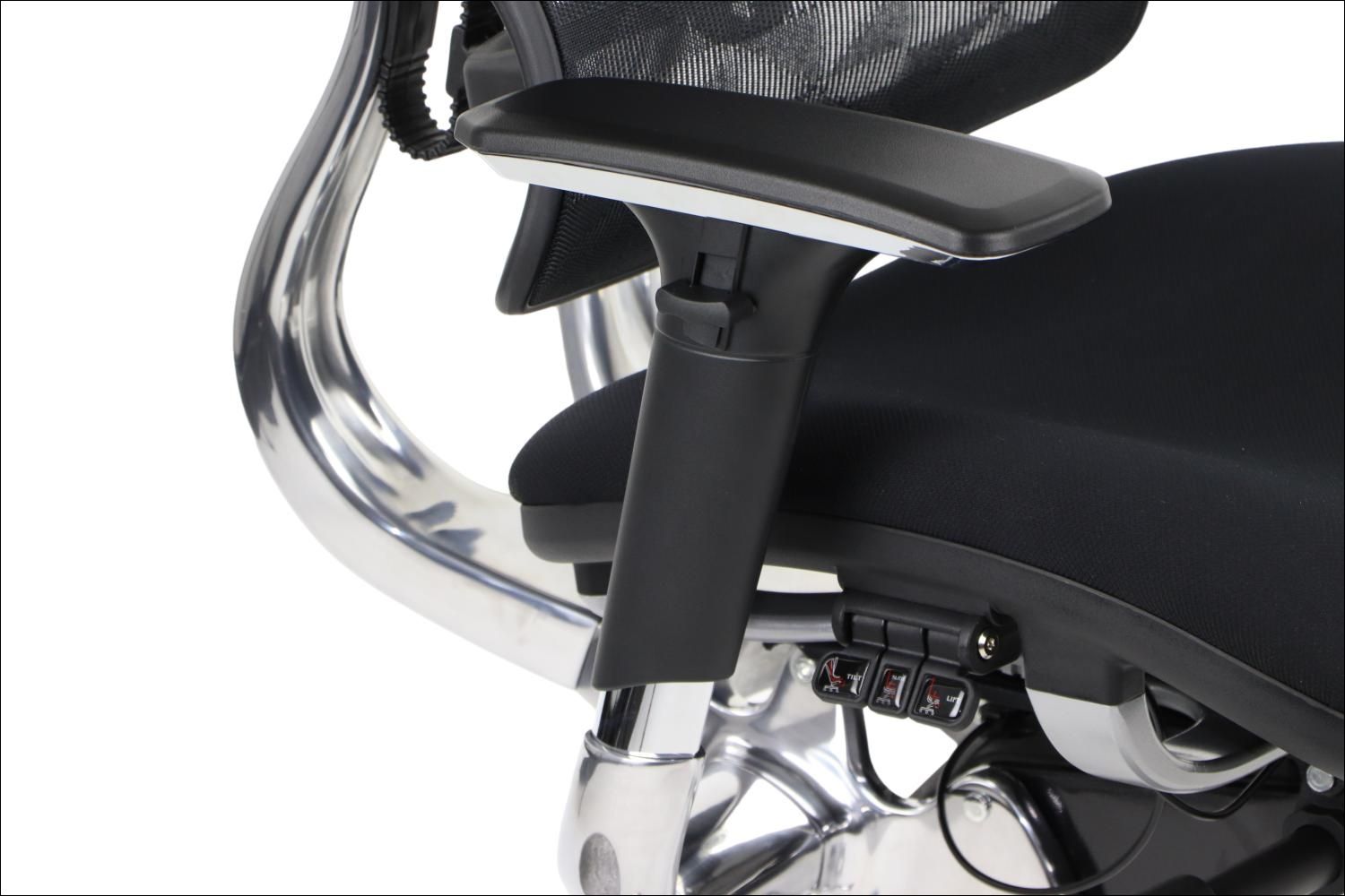 ErgoNew S8-2 Fotel biurowy obrotowy siedzisko tkaninowe