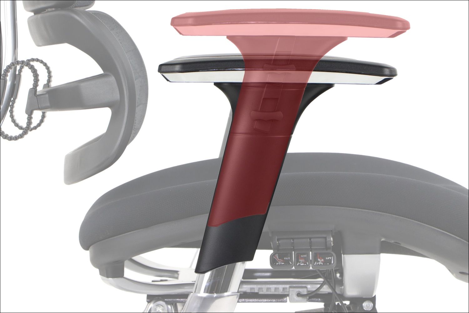 ErgoNew S8-2 Fotel biurowy obrotowy siedzisko tkaninowe