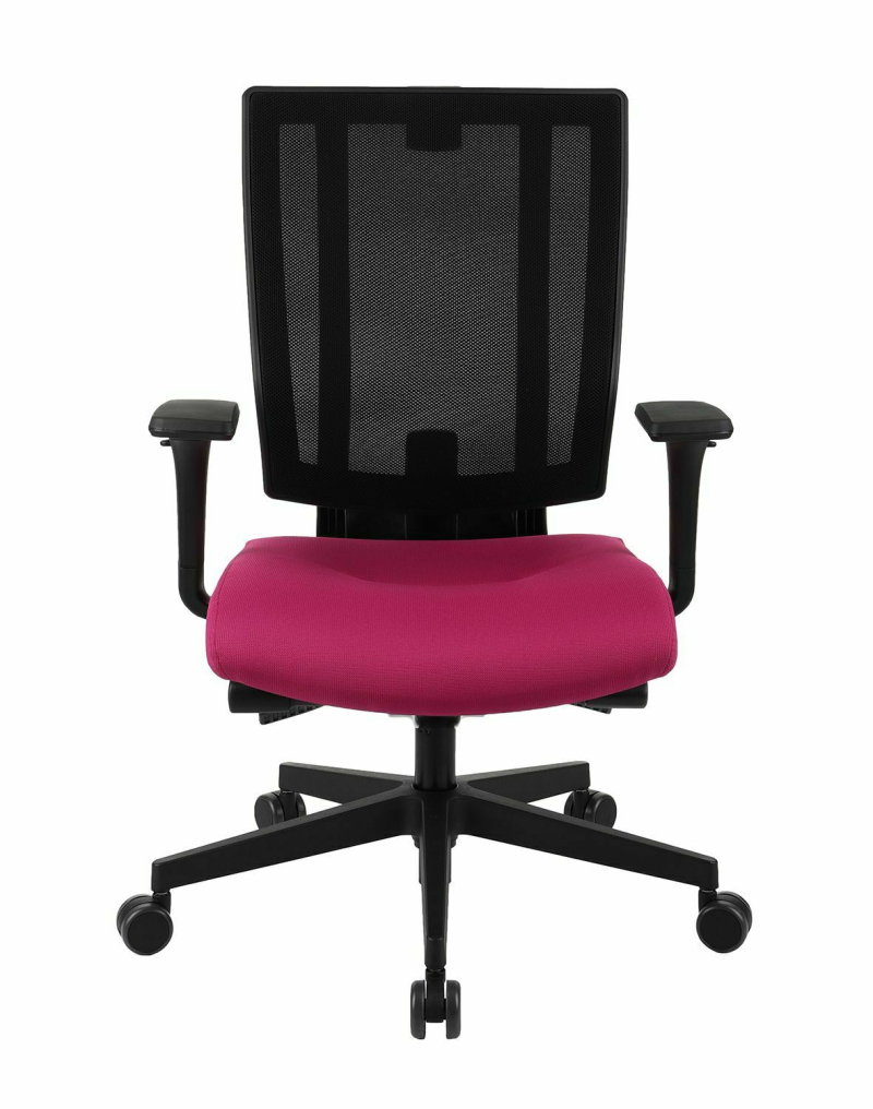 Fotel biurowy MAXPRO BS black/chrome