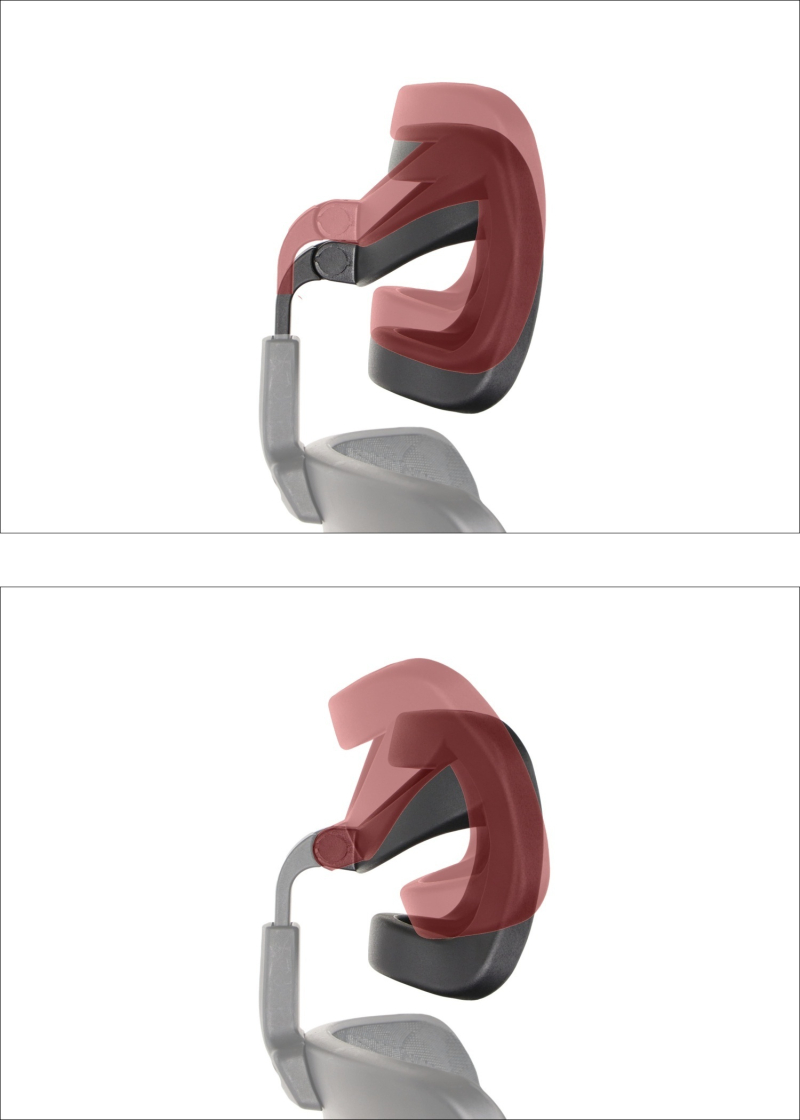 ErgoNew S8-2 Fotel biurowy obrotowy siedzisko tkaninowe