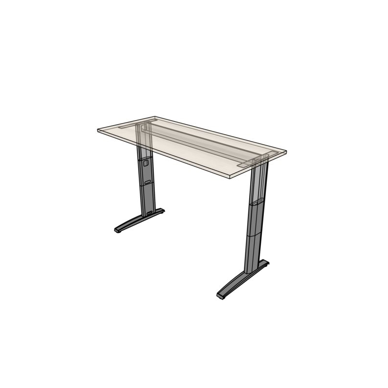 Biurko TORO TH REG 0187- 180x70x62-82h