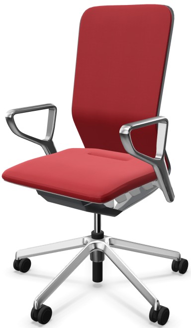 Fotel ergonomiczny sędziowski i gabinetowy niski YouTEAM bez zagłówka