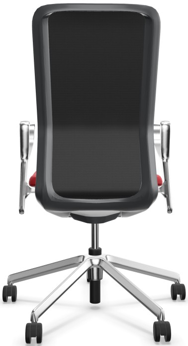 Fotel ergonomiczny sędziowski i gabinetowy niski YouTEAM bez zagłówka