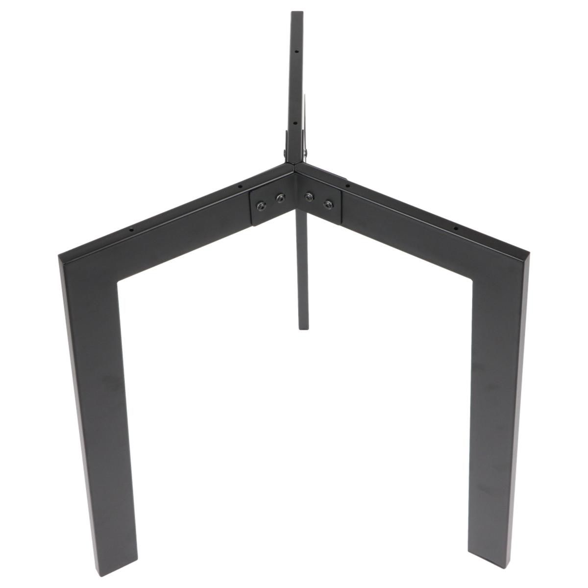 Stelaż metalowy do stolika NY-HF04B średnica FI 80 wysokość 72,5 cm, kolor czarny