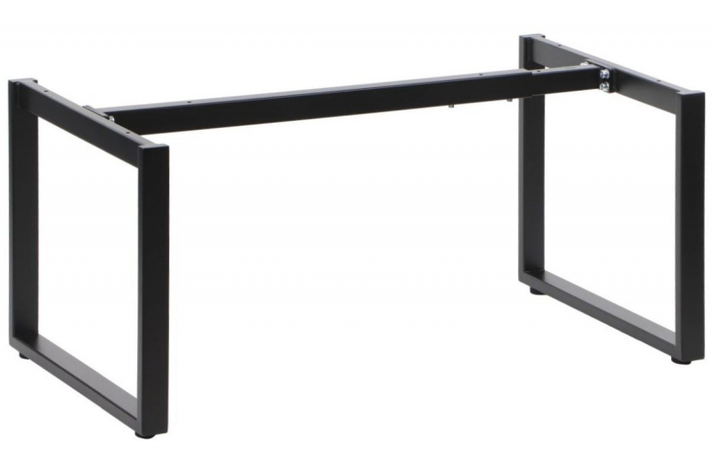 Stelaż metalowy do stolika NY-L03 z regulacją długości belki 80-130 x szer. 50x wys. 42 cm, kolor czarny