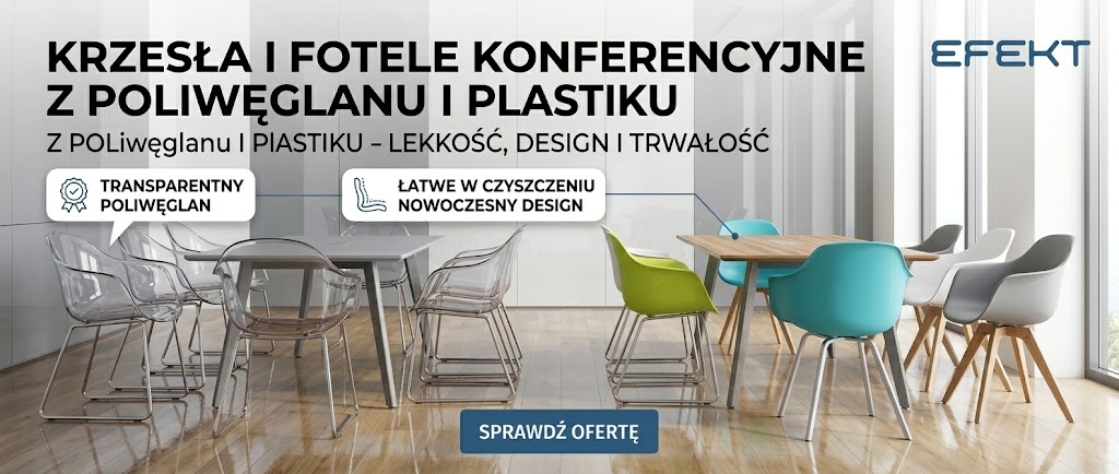 baner krzesa z poliwglanu