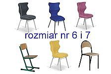 Krzesła szkolne rozmiar 6 i 7