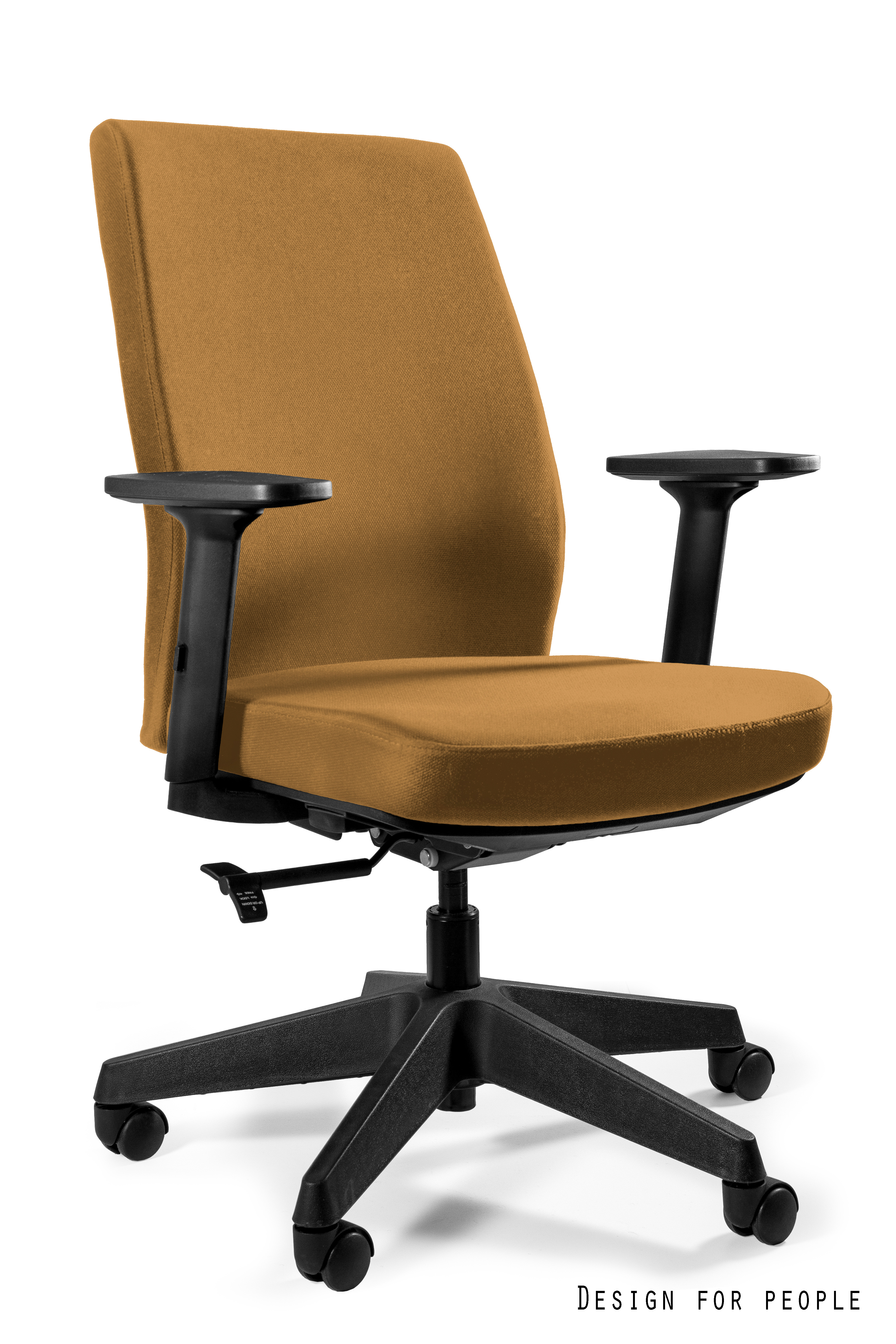 Fotel obrotowy WORK z atestem do pracy 24/7 - BL408 KHAKI