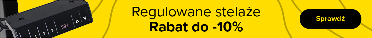 Regulowane stelaze metalowe - rabat do 10%