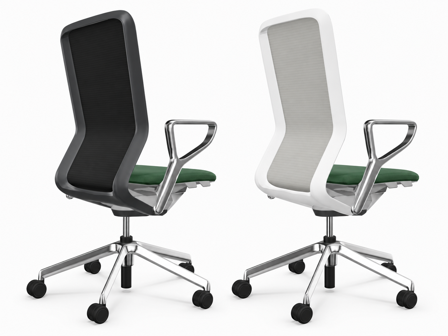Fotel ergonomiczny sędziowski i gabinetowy niski YouTEAM bez zagłówka