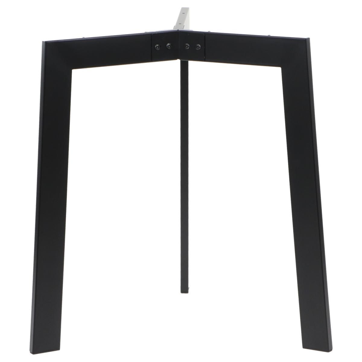 Stelaż metalowy do stolika NY-HF04B średnica FI 80 wysokość 72,5 cm, kolor czarny