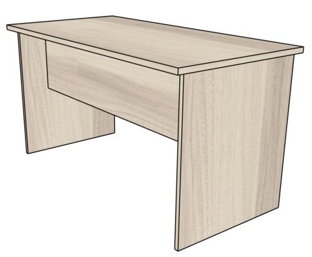 Biurka pracownicze PRIMUS PB44/70 - 140x70x75h