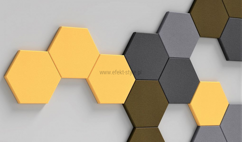 Panel akustyczny Soft Hexa Edge M
