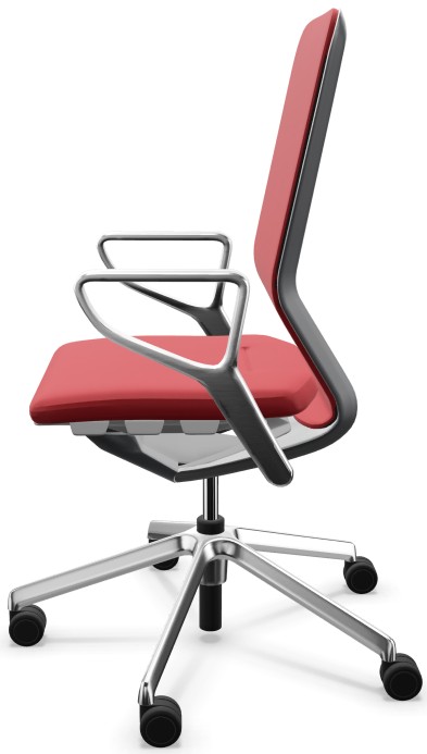 Fotel ergonomiczny sędziowski i gabinetowy niski YouTEAM bez zagłówka