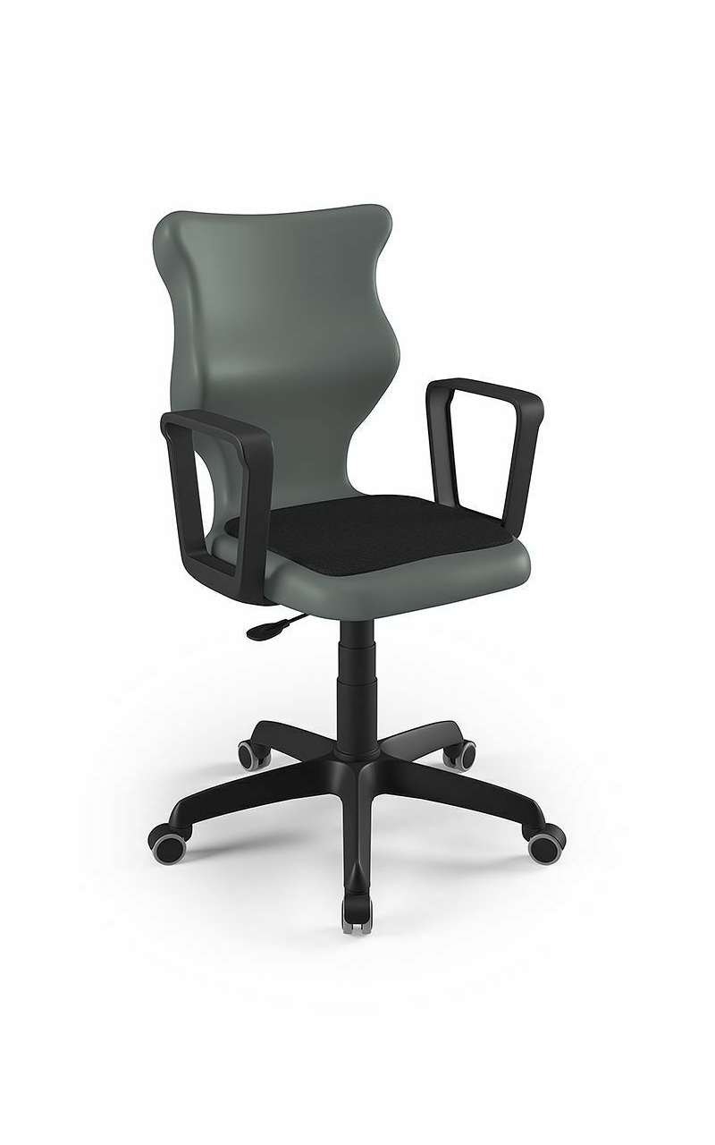 ENTELO Dobre Krzesło obrotowe TWIST soft nr 6 - z podłokietnikami