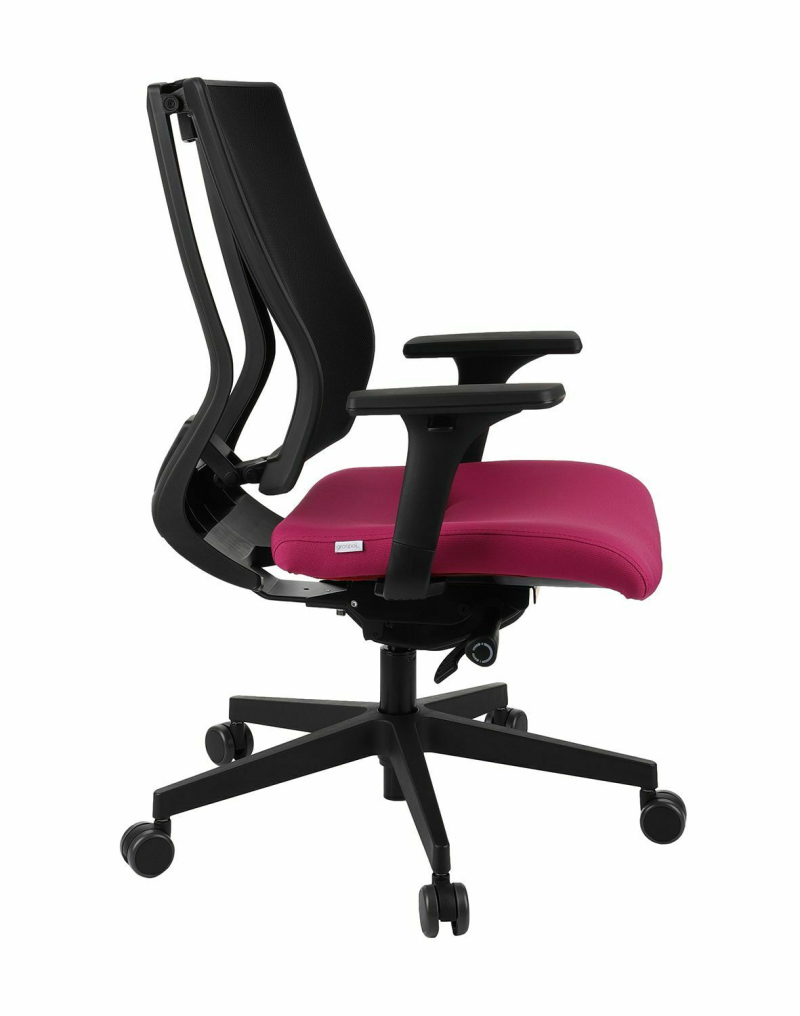 Fotel biurowy MAXPRO BS black/chrome