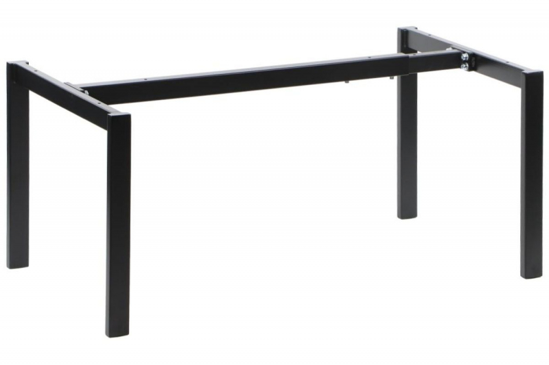 Stelaż metalowy do stolika NY-L04 z regulacją długości belki 80-130 x szer. 50x wys. 42 cm, kolor czarny
