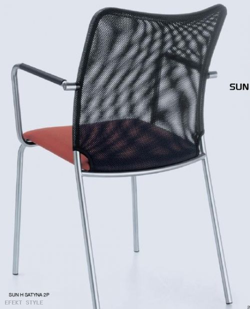 Krzesło konferencyjne SUN H z podłokietnikami