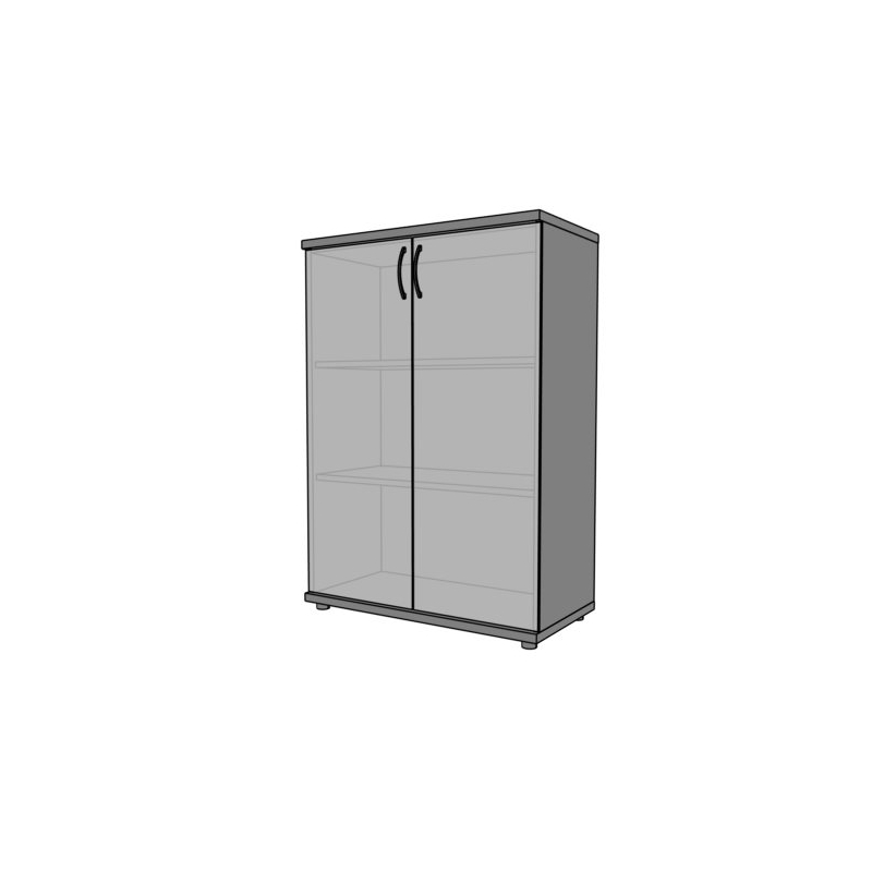Szafa biurowa PS22 80X39X111H ze szkłem