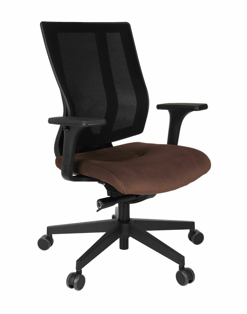 Fotel biurowy MAXPRO BS black/chrome