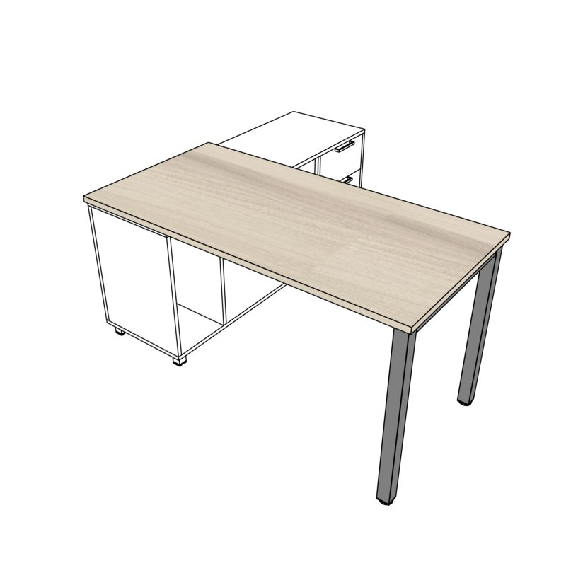 Biurko podporowe STAND BS12 180x80x76h