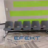 Siedziska - STRIKE-ławka dla pacjentów w szpitalu w Głogowie