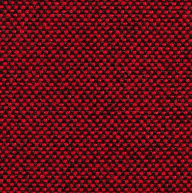Krzesło Cube bez podłokietników - stelaż 4 nóżki tapicerowane  - TKB-093 czarno-czerwony