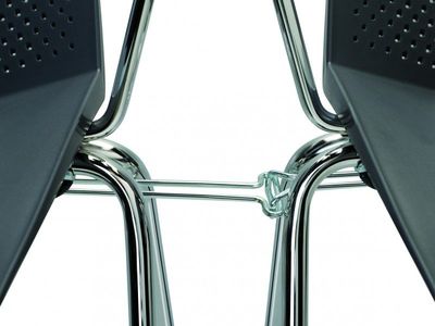 Krzesło konferencyjne STRIKE - na 4 nogach - Krzesło z łącznikiem