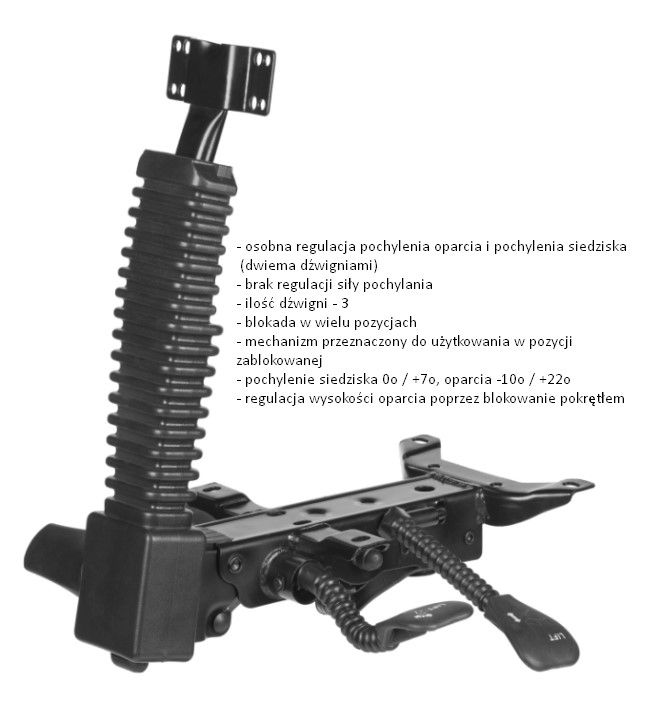 Fotel biurowy BREMEN - ergonomiczny, atestowany - MT-SUPRA-ASY