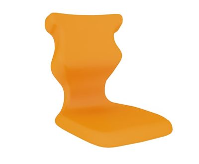 Krzesło szkolne Student soft nr 6 z pulpitem - Pomarańczowy RAL 2004