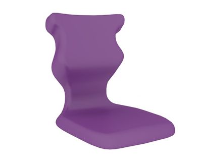 ENTELO Dobre Krzesło obrotowe TWIST soft nr 5 - z podłokietnikami - Fioletowy RAL 4005