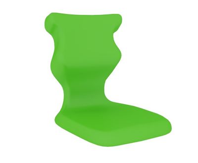 ENTELO Dobre Krzesło Twist Plus soft nr 6 - z ruchomym pulpitem - Zielony RAL 6029