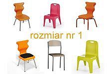 Krzesła szkolne rozmiar 1