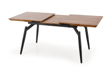 CAMBELL stół rozkładany, blat - naturalny, nogi - czarny (2p=1szt)
