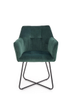 K377 krzesło ciemny zielony (1p=2szt)