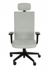 Fotel biurowy TEAM PLUS HD BLACK