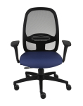  Fotel biurowy NODI BS BLACK