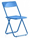 Krzesło konferencyjne SLIM niebieskie