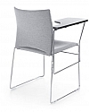 Krzesło biurowe konferencyjne ARIZ 570V tapicerowane - z pulpitem