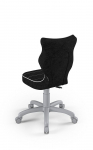 ENTELO Dobre krzesło obrotowe PETIT nr 3 - podstawa szara
