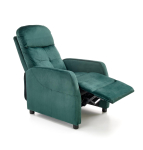 FELIPE 2 fotel wypoczynkowy ciemny zielony, BLUVEL #78