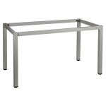Stelaż do stołu i biurka 57/KA nogi kwadratowe 5x5 cm - ALUMINIUM - 76x76