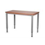 Stelaż regulowany do stołu i biurka 57KR/KA nogi kwadrat 5x5 - alu - 156x66