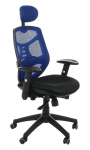 Fotel Biurowy obrotowy KB8905 niebieski