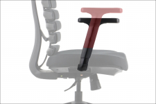 Fotel obrotowy LOOP czarny