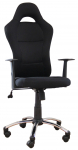 Krzesło Obrotowe QZY 1109C RACING Czarny