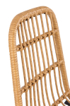 K401 krzesło czarny / naturalny