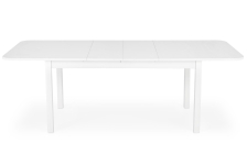 FLORIAN stół rozkładany blat - biały, nogi - biały
